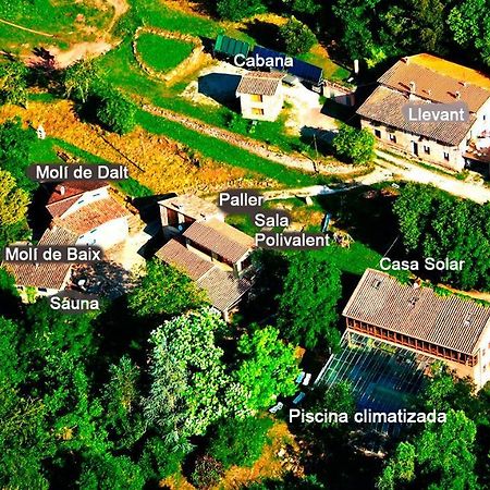 La Cabana Del Moli De La Plana Riudaura Exterior photo