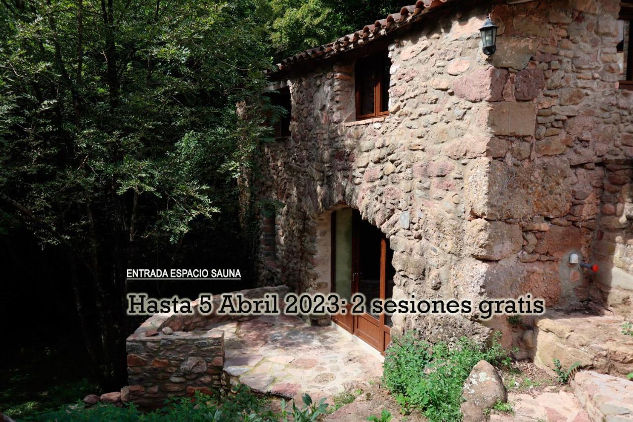 La Cabana Del Moli De La Plana Riudaura Exterior photo